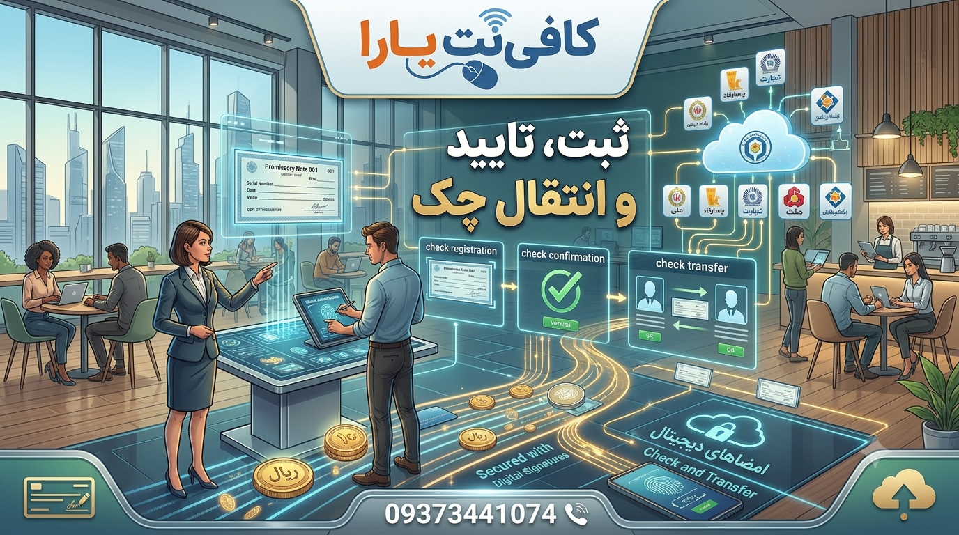 ثبت، تایید و انتقال چک
