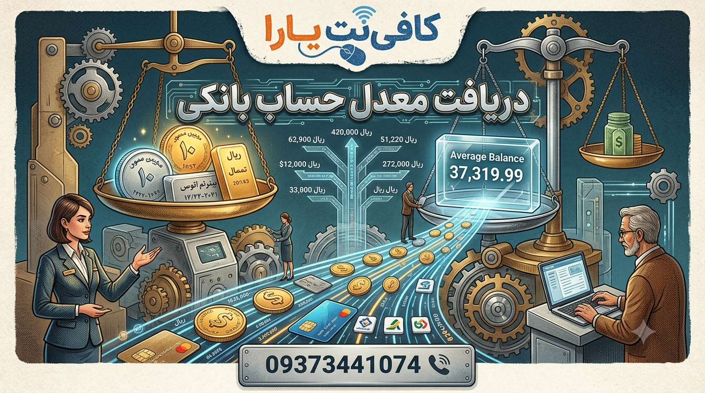 دریافت معدل حساب بانکی