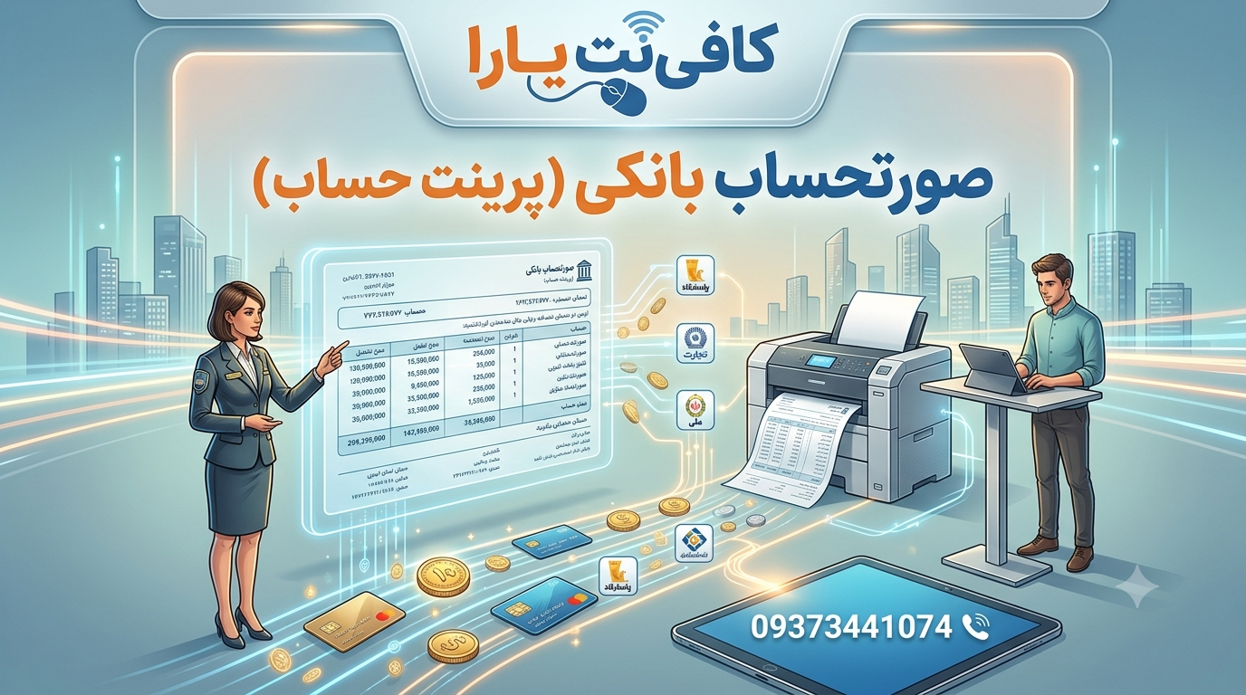 صورتحساب بانکی (پرینت حساب)
